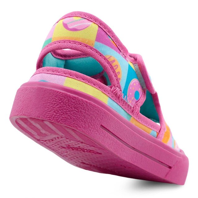 Kit 2 Pares Sandália Papete Infantil Cupcake E Tênis Menina Casual Gatatuya