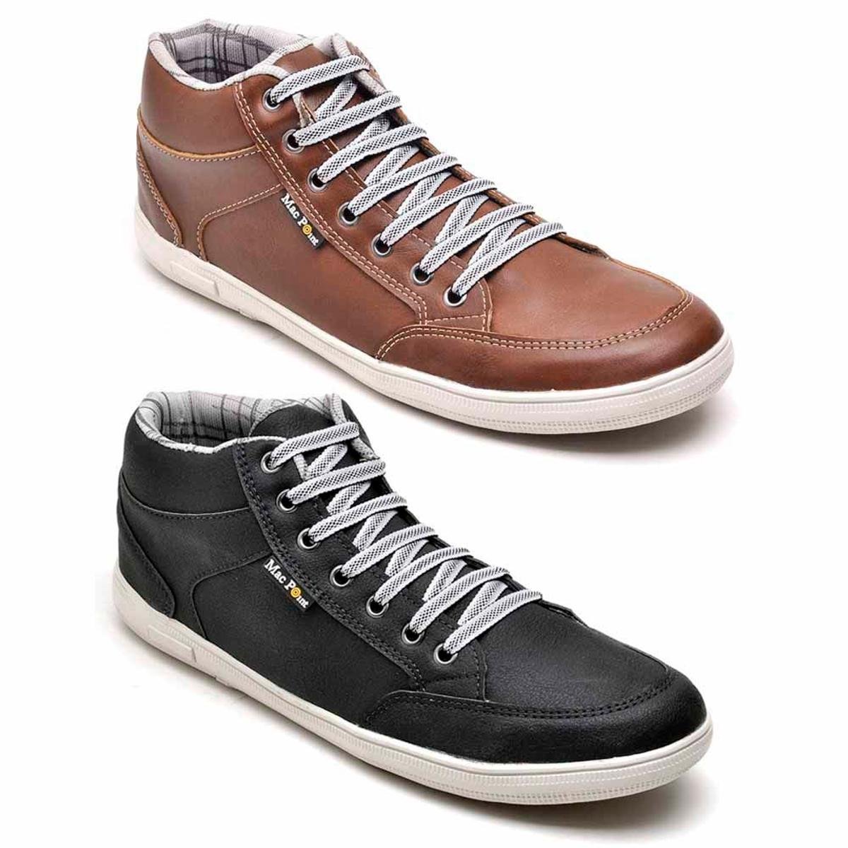 sapatenis alto masculino