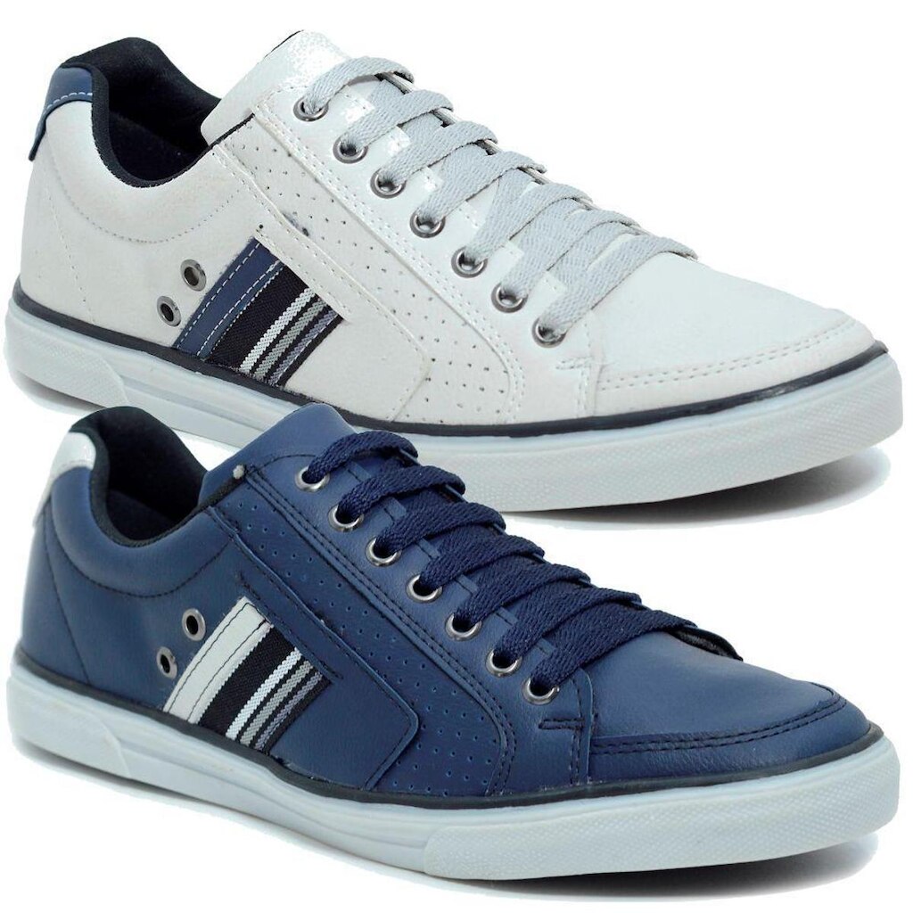 Kit 2 Pares Sapatenis Masculino Calce Facil Confortável