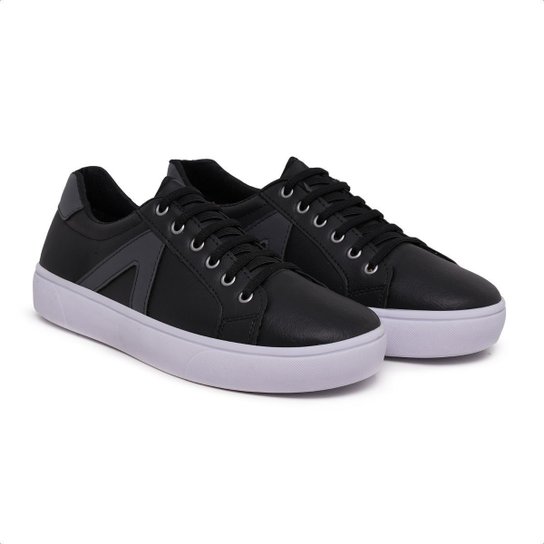 Kit 2 Pares Sapatênis Masculino Casual Ajuste Em Elástico
