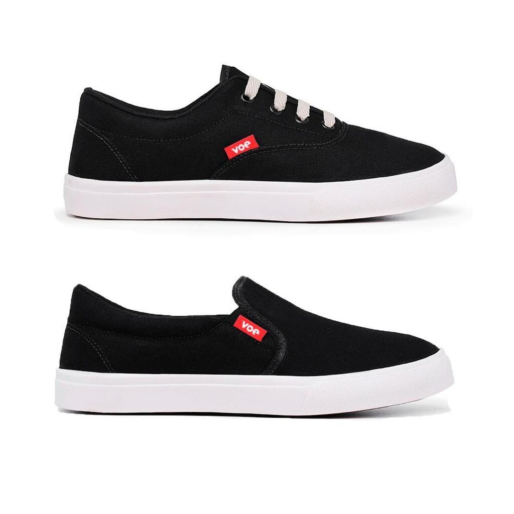 Kit 2 Pares Tênis Casual Masculino Feminino + Palmilha Bolha em Gel