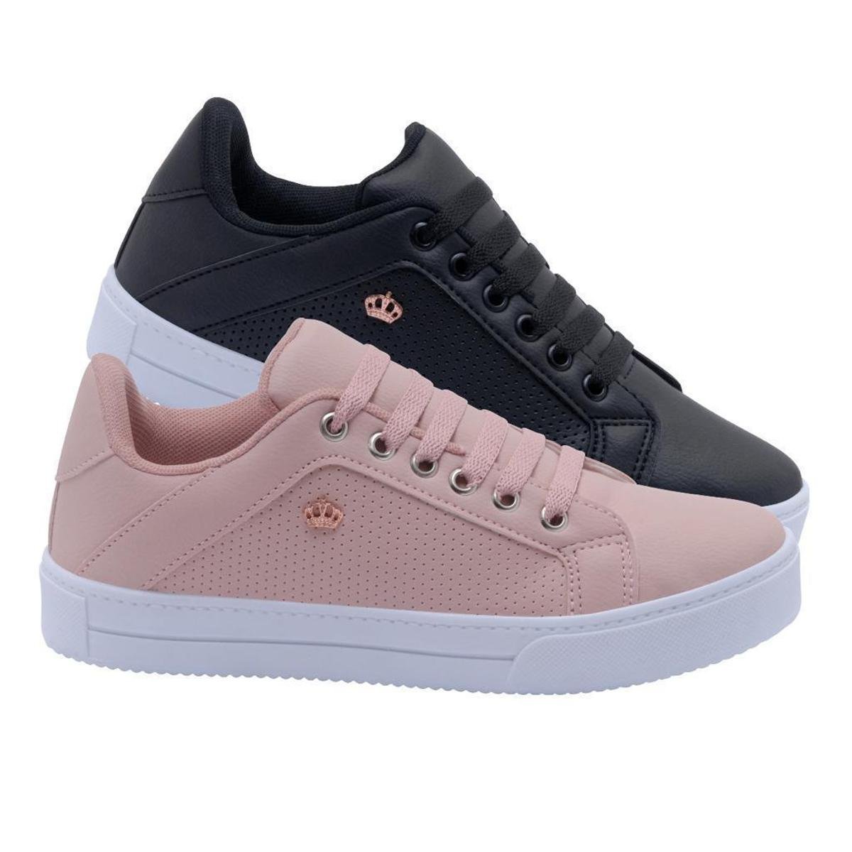Kit 2 Pares Tênis Feminino Casual Sbelta Conforto é ruim? Kit 2 Pares Tênis Feminino Casual Sbelta Conforto é boa?