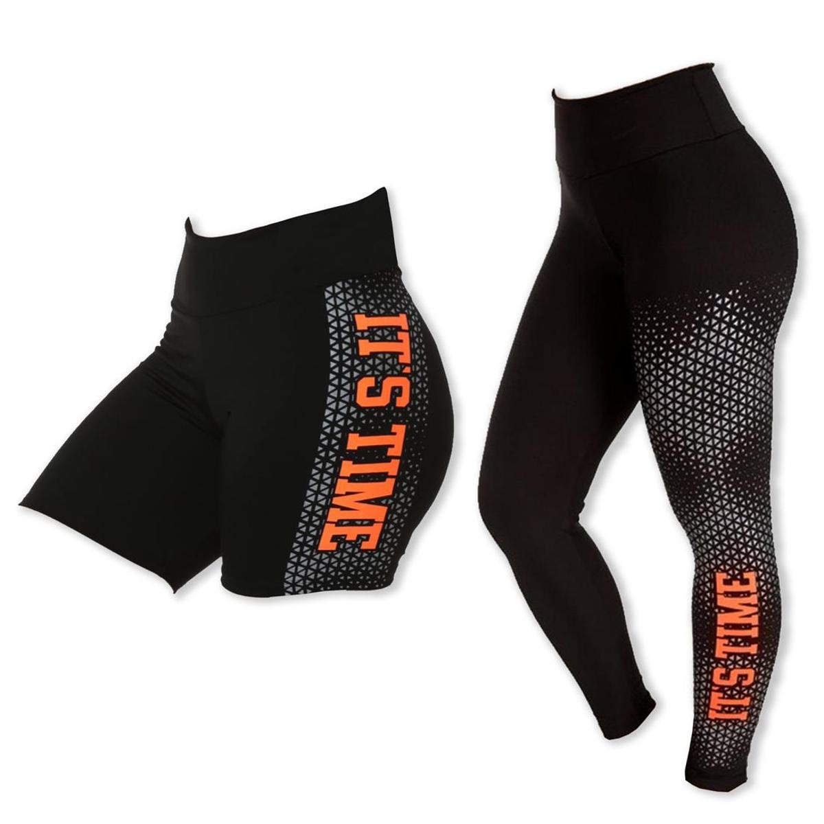KIT 2 PEÇAS LEGGING SILK + BERMUDA SILK ACADEMIA FITNESS é ruim? KIT 2 PEÇAS LEGGING SILK + BERMUDA SILK ACADEMIA FITNESS é boa?