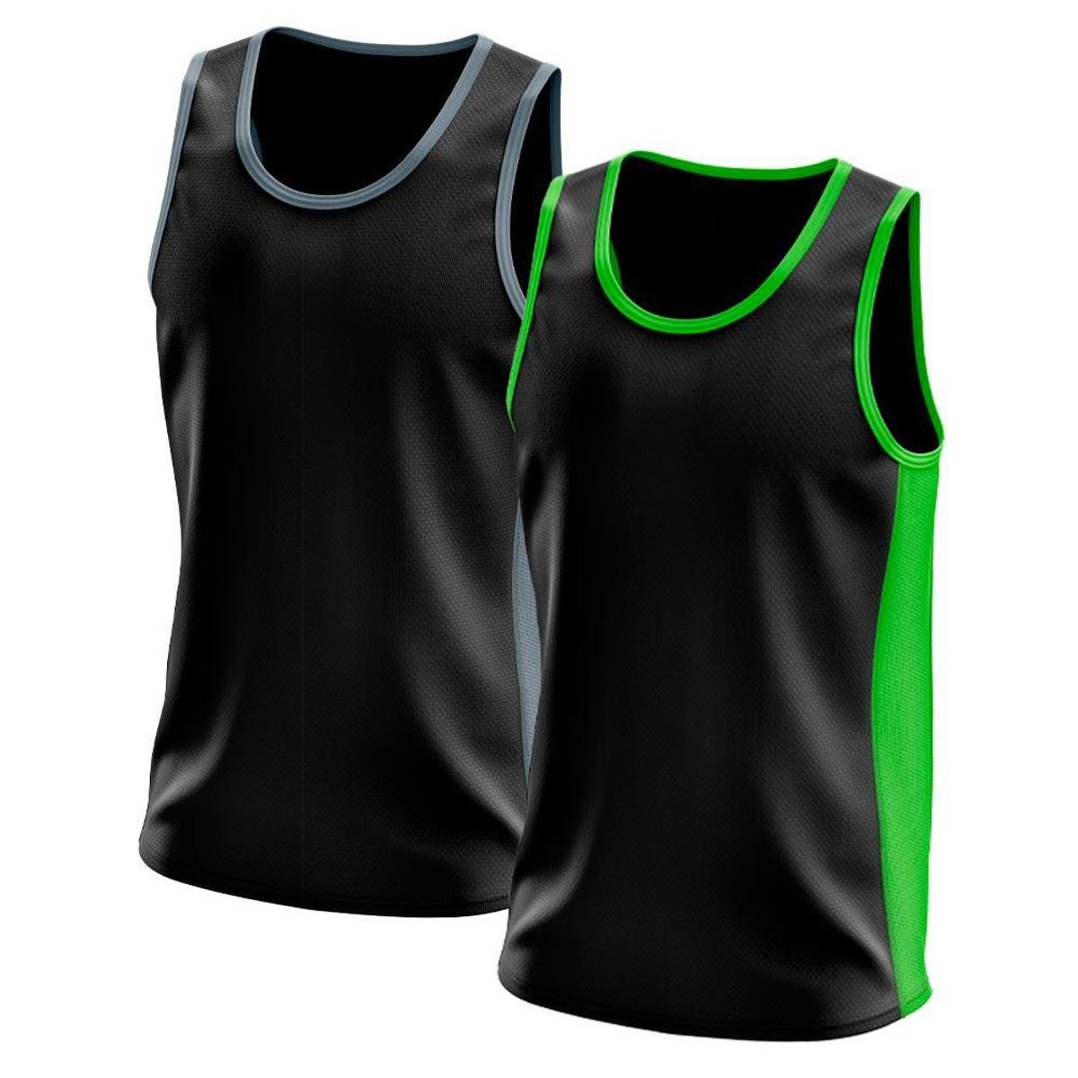 Kit 2 Regata Dry Lisa Básica Proteção Solar UV Térmica Camiseta Treino Academia Ciclismo Regatas - Cinza+Verde Menor preço em Kit 2 Regata Dry Lisa Básica Proteção Solar UV Térmica Camiseta Treino Academia Ciclismo Regatas - Cinza+Verde