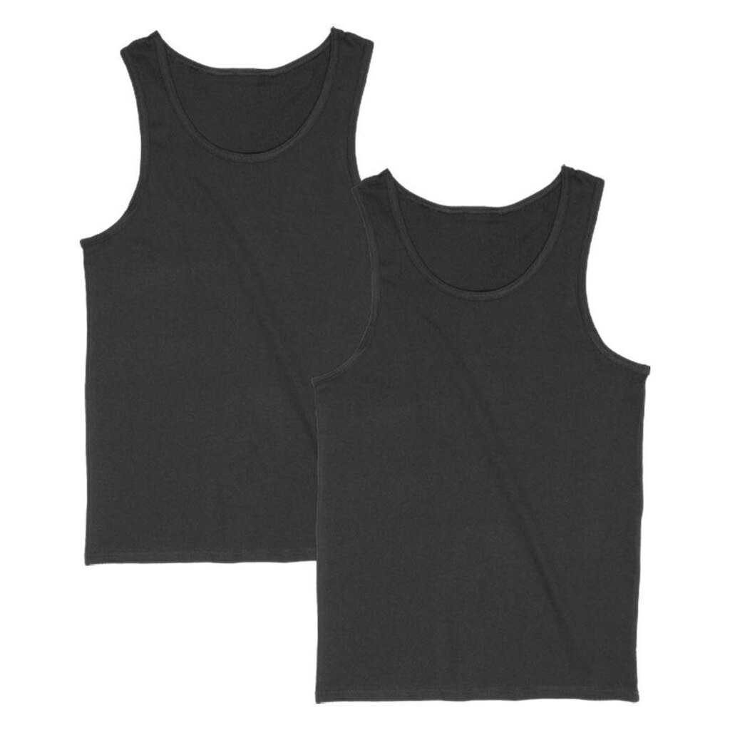 Kit 2 Regata Masculina Camiseta Lisa Básica Algodão Regatas
