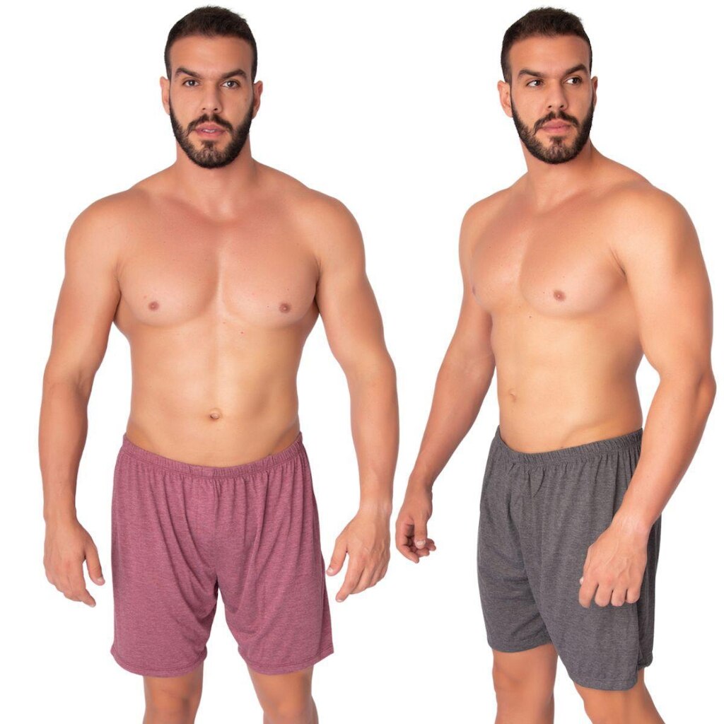 KIT 2 Samba Canção Malha Bella Fiore Cueca Roupa Para Dormir Linha Noite