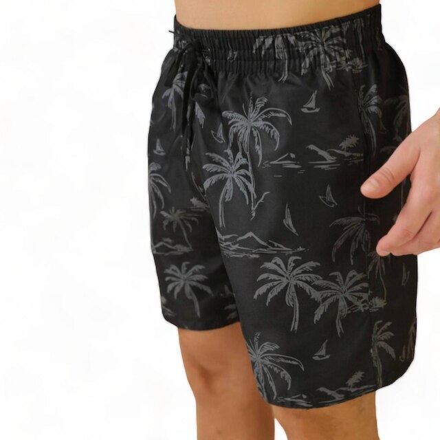KIT 2 Short Bermuda COQUEIRO 1 Tactel Praia Mauricinho 1083