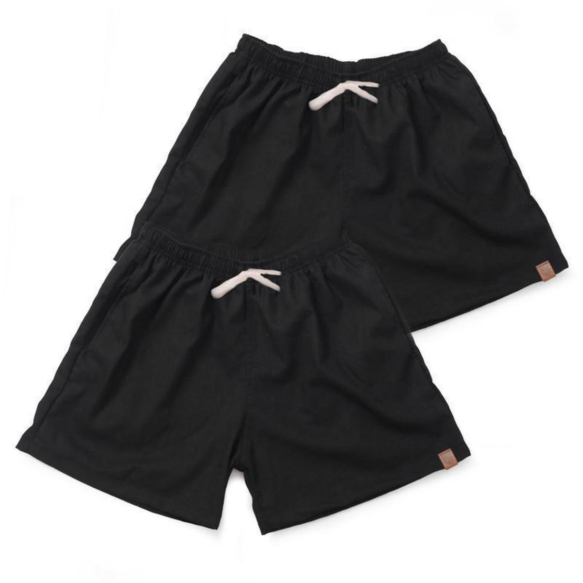 Kit 2 Short De Linho Plus Size Make Peace Básico Mauricinho Masculino Menor preço em Kit 2 Short De Linho Plus Size Make Peace Básico Mauricinho Masculino