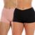 Kit 2 Short Íntimo Segunda Pele Frishop Shortinho Feminino - Preto
