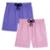 Kit 2 Short Masculino Praia Bermuda Tactel Mauricinho Verão Treino Academia Piscina Esporte Liso - Rosa+Azul