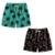 Kit 2 Short Status Sw - Preto+Branco