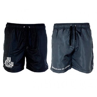 Kit 2 Short Tactel Masculino Cordão Leve Confortável