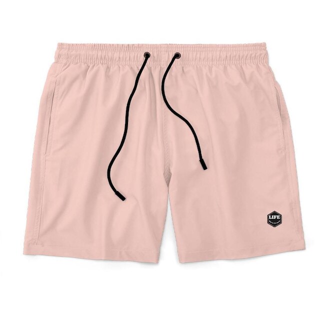 Kit 2 Shorts Bermuda Masculino Básico Mauricinho Tactel