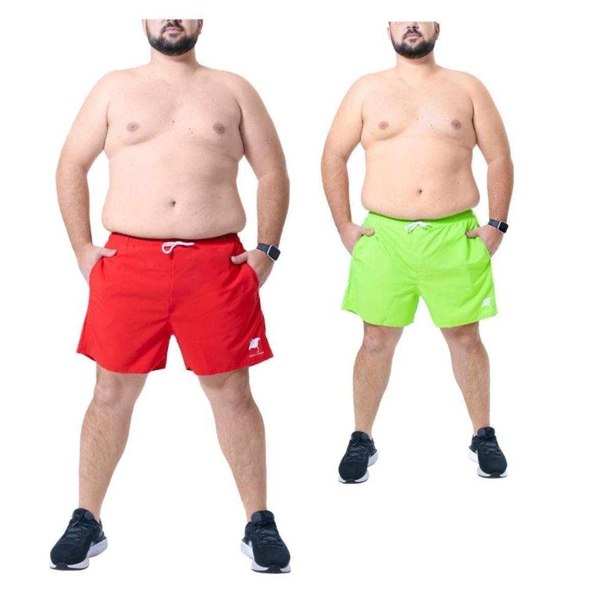 KIT 2 Shorts Plus Size Arraia Maori Bermuda Praia Mauricinho Masculino Menor preço em KIT 2 Shorts Plus Size Arraia Maori Bermuda Praia Mauricinho Masculino