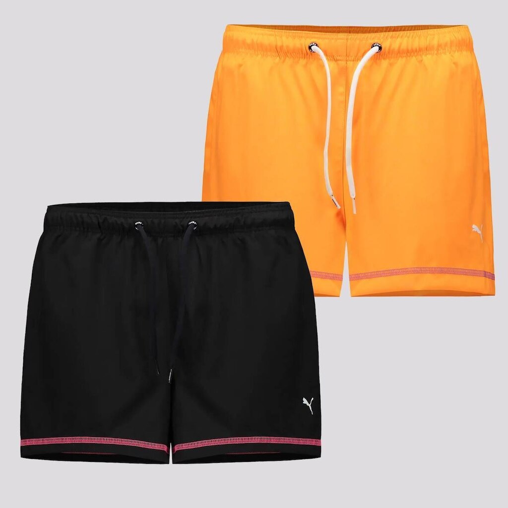 Kit 2 Shorts Puma Board Feminino
