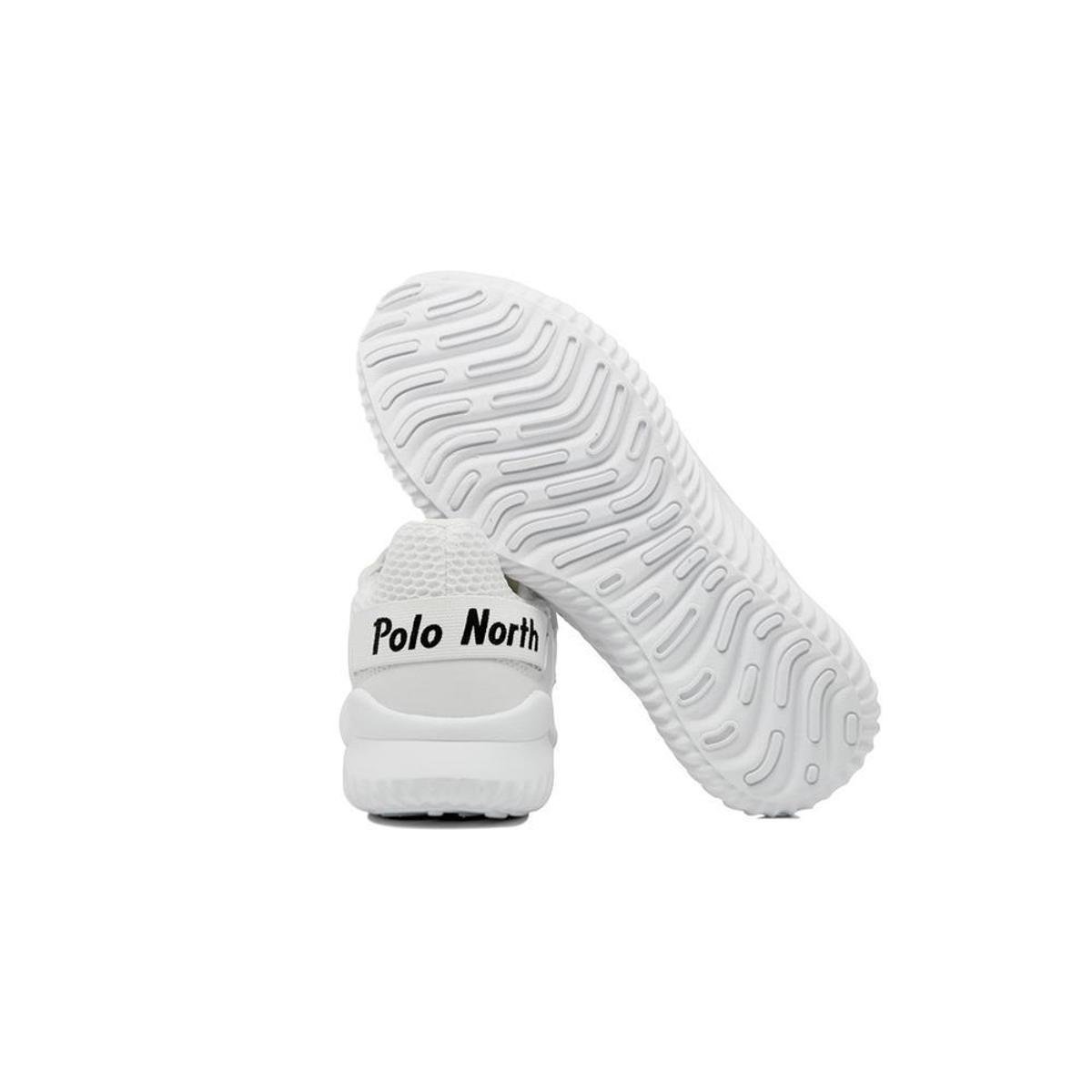 tenis polo preto e branco