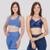 Kit 2 Tops Area Silver Star Feminino Azul - Azul