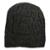 Kit 2 Toucas Gorro Grosso Com Forrada Macia de Frio Adulto Unissex Inverno Quentinha Lisa - Preto