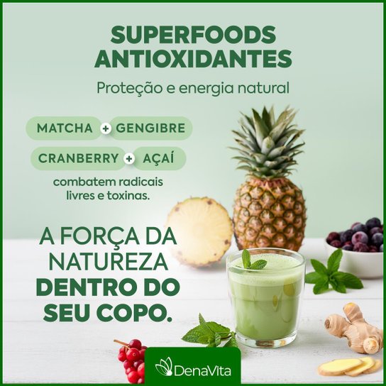Kit 2x Digestino em Pó Denavita, Suplemento com Extratos Naturais e Vitaminas, Lançamento