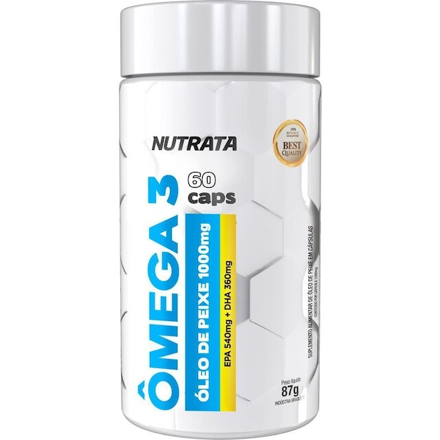 Kit 2X Ômega 3 1000mg - 60 Cápsulas - Nutrata
