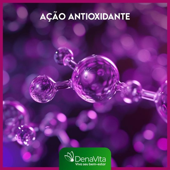 Kit 2x Pote Trans Resveratrol, Vitamina C, Licopeno, 3x1, AntioxidanteDenavita