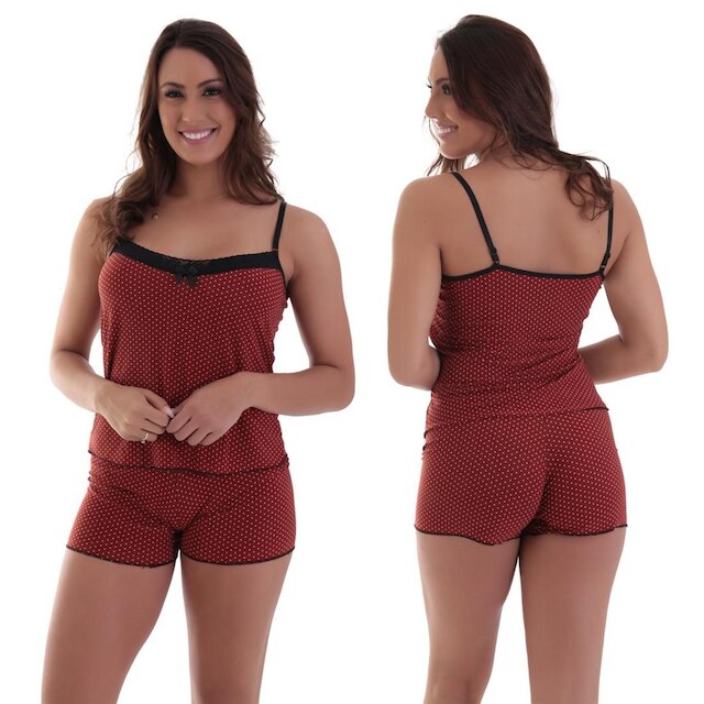KIT 3 BABY DOLL THAYS TECIDO GELADINHO