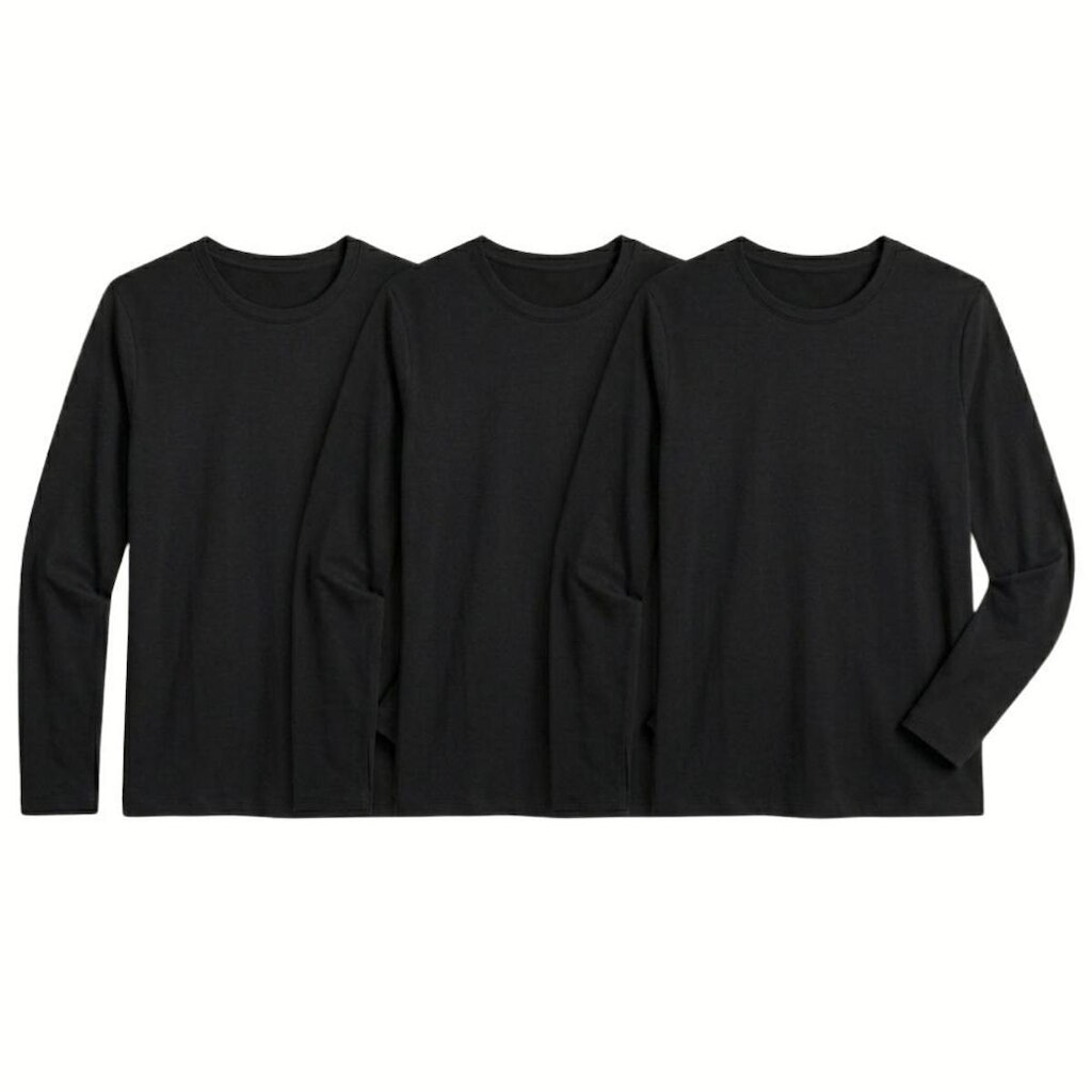 Kit 3 Blusa de Frio Termica Masculina Segunda Pele Inverno Gola Redonda Manga Longa Treino Trabalho