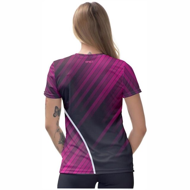 Kit 3 Blusa Feminina Degrade Academia Treino Confortável