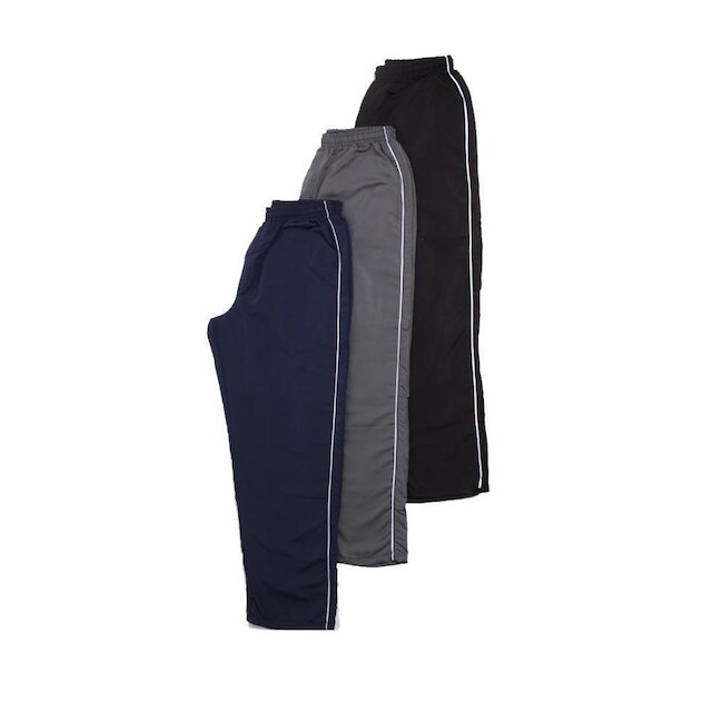 Kit 3 Calça. Infantil Tactel OX SILVER Bolsos Frente e Costa