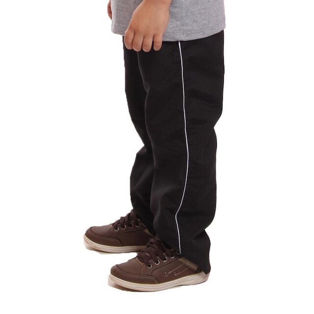 Kit 3 Calça. Infantil Tactel OX SILVER Bolsos Frente e Costa