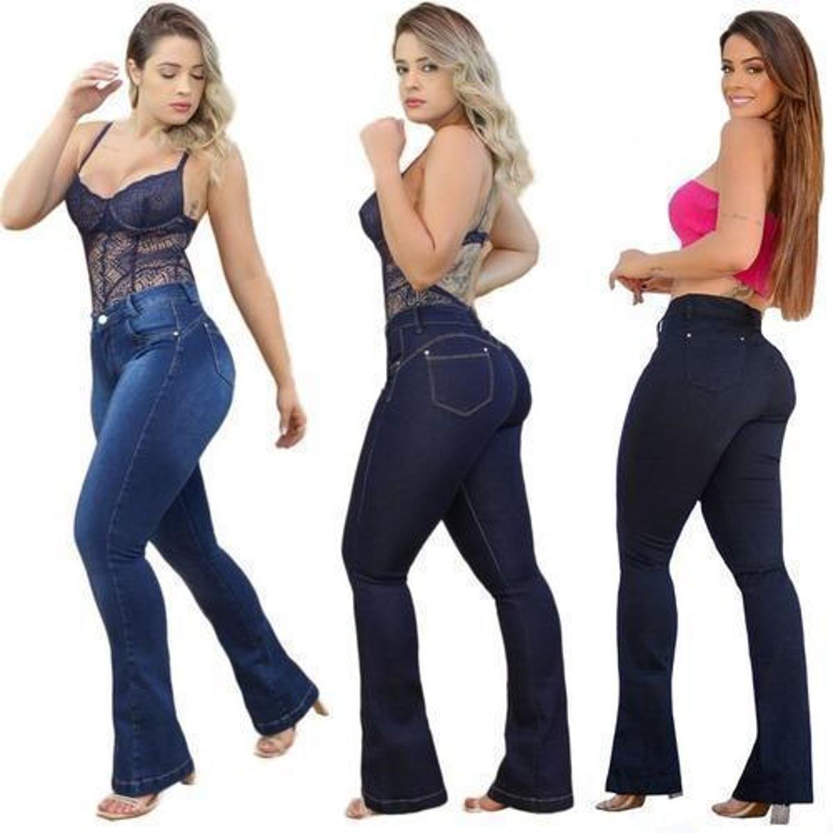 Calça Flare Body Calça Jeans Jeans Flare Blusa Com CalÇa Boca De