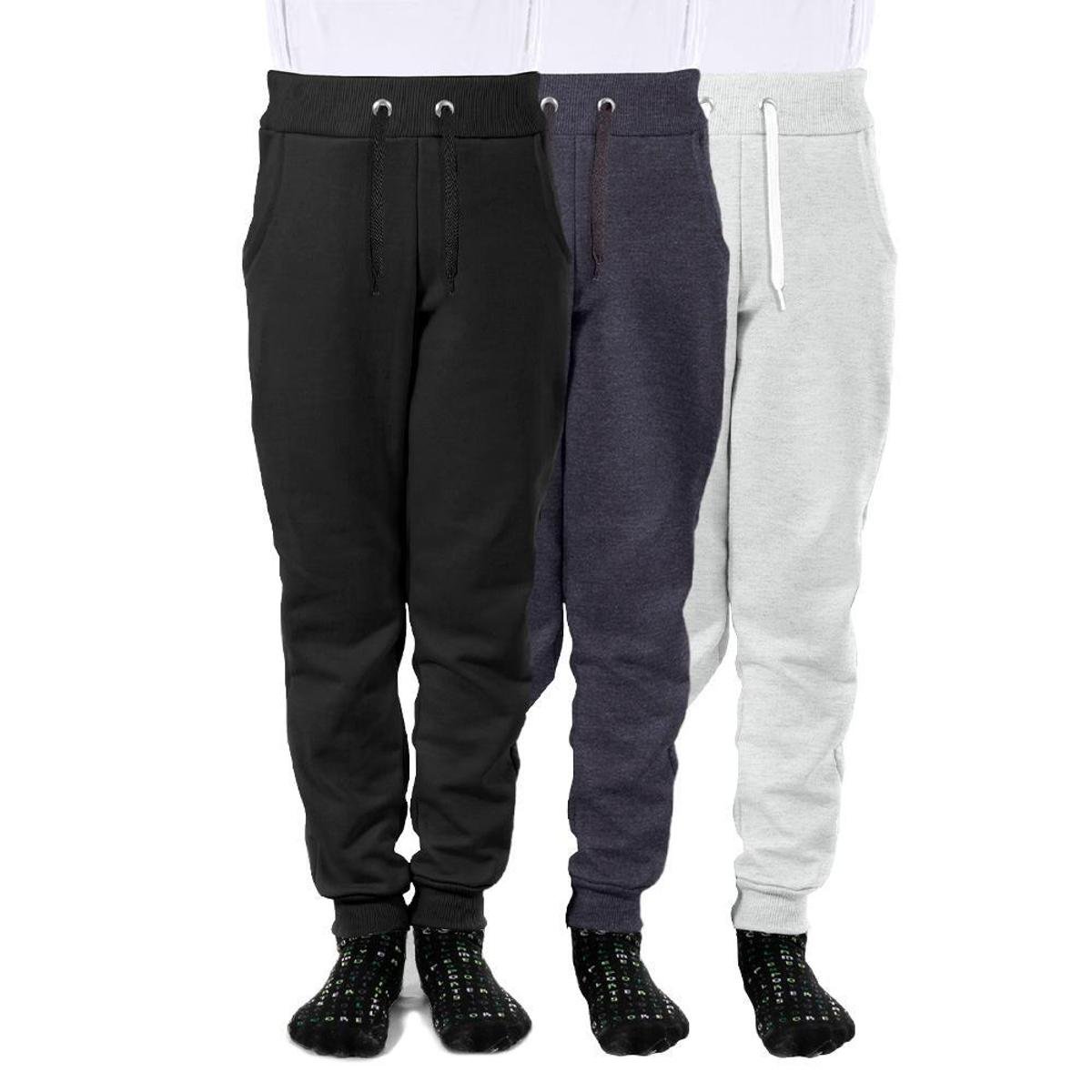 Kit 3 Calças Moletom Infantil Quentinha Menino Benellys Menor preço em Kit 3 Calças Moletom Infantil Quentinha Menino Benellys