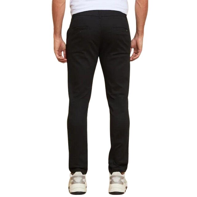 Kit 3 Calças Vih Triny de Sarja Chino Com Bolso Traseiro Embutido Alfaiataria Skinny