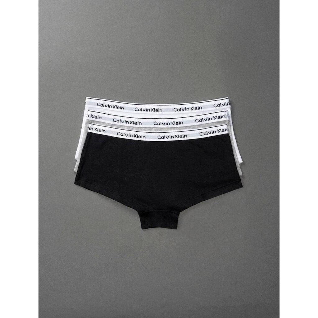 Kit 3 Calcinhas Menina Cotton Carrossel Calvin Klein Underwear