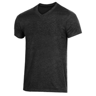 Kit  3 Camisas Camisetas Slim Fit Masculina  Básica Gola V