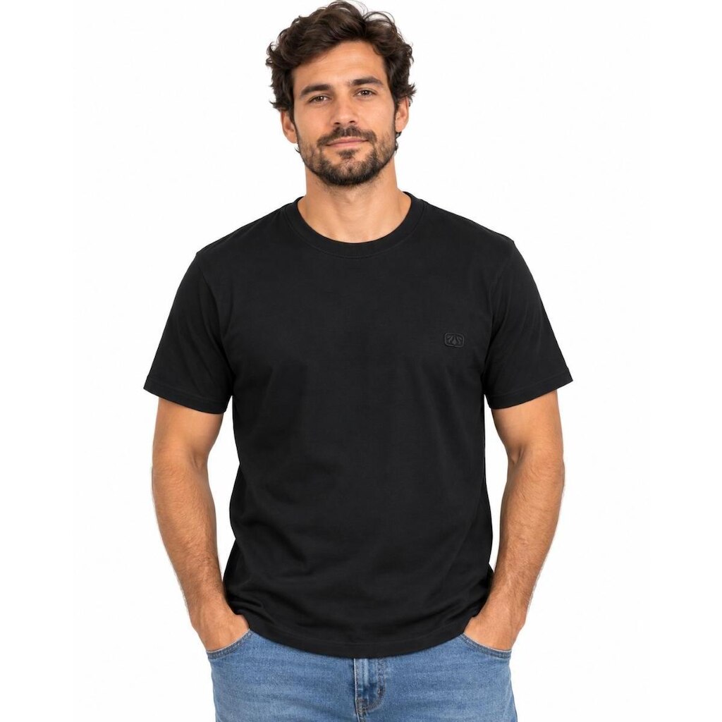 Kit 3 Camiseta Masculina Oceano Clássicas Malha 103476