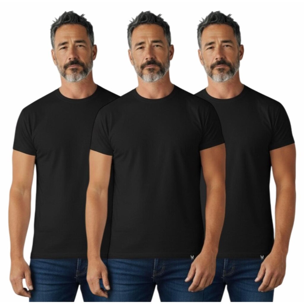 Kit 3 Camiseta Plus Size ALLBOY NAO PRECISA PASSAR