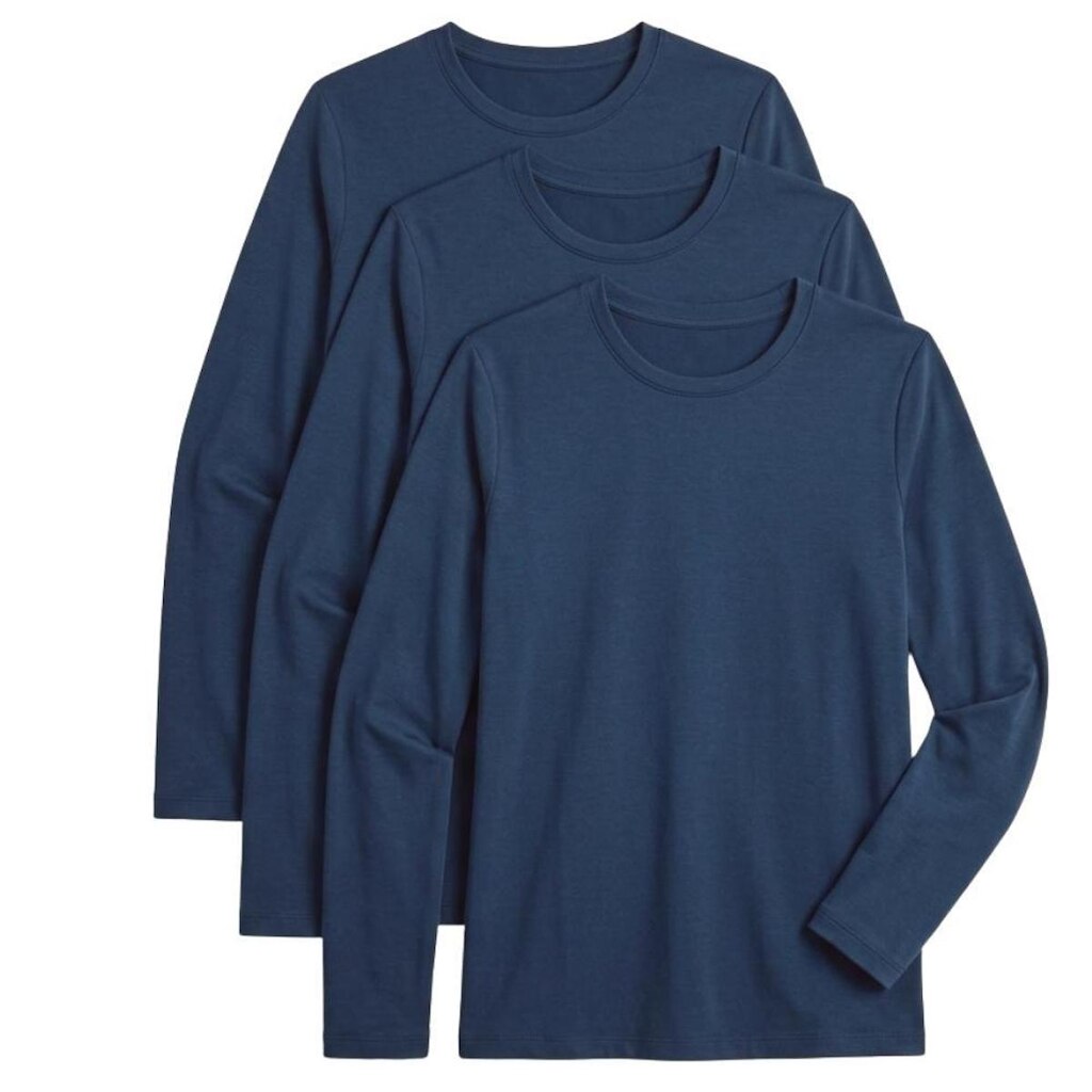 Kit 3 Camiseta Termica Academia Feminina Interior Flanelado Segunda Pele Quentinha Para Inverno