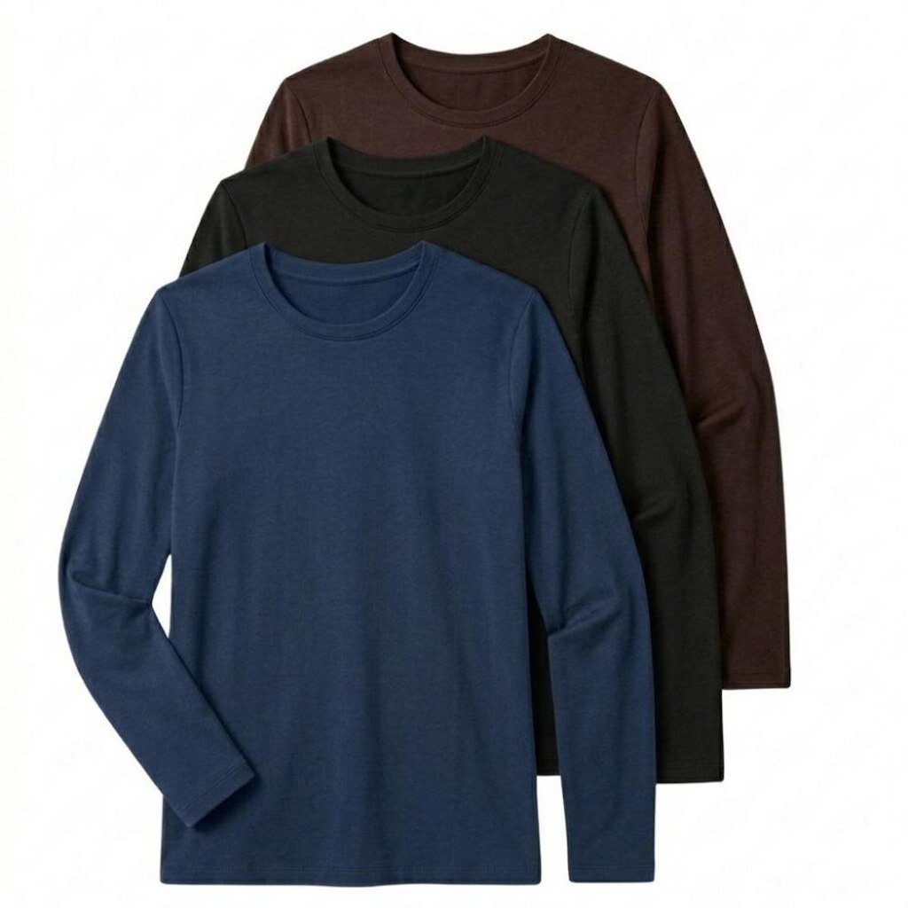 Kit 3 Camiseta Termica Feminina Inverno Segunda Pele Peluciada Proteção Bike Moto Academia Macia