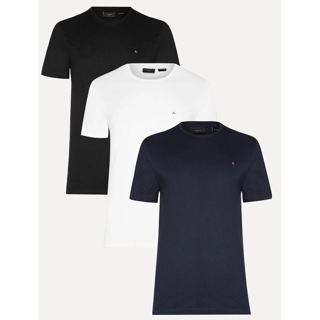 Kit 3 Camisetas Aramis Basic Lisa Masculinas