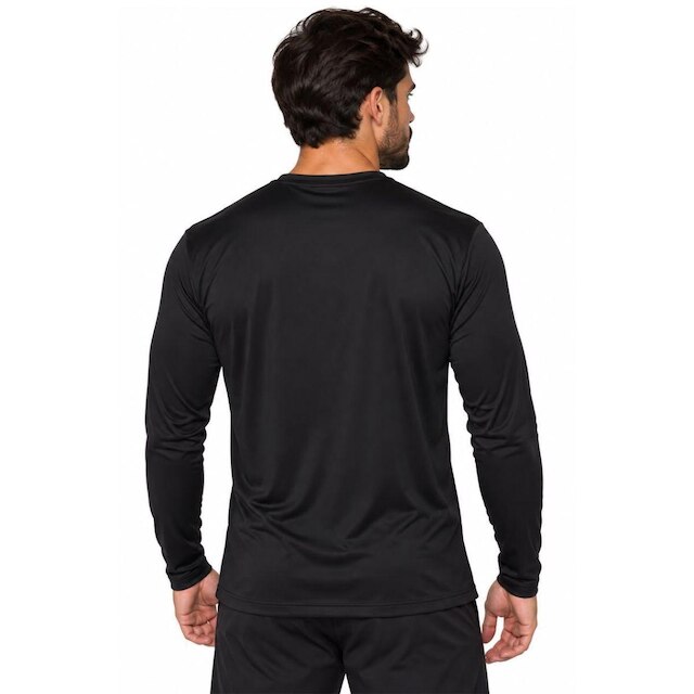 Kit 3 Camisetas Manga Longa Masculina Dry Academia Fit