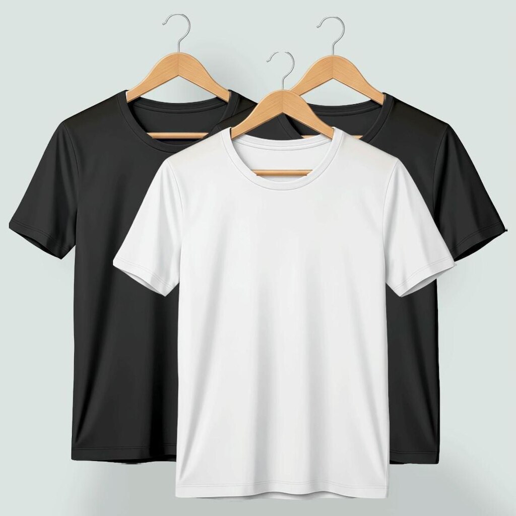 Kit 3 Camisetas Masculina Básica Lisa Algodão Fio 30.1 Gola Careca Combo 3 Camisas Premium Confortáv
