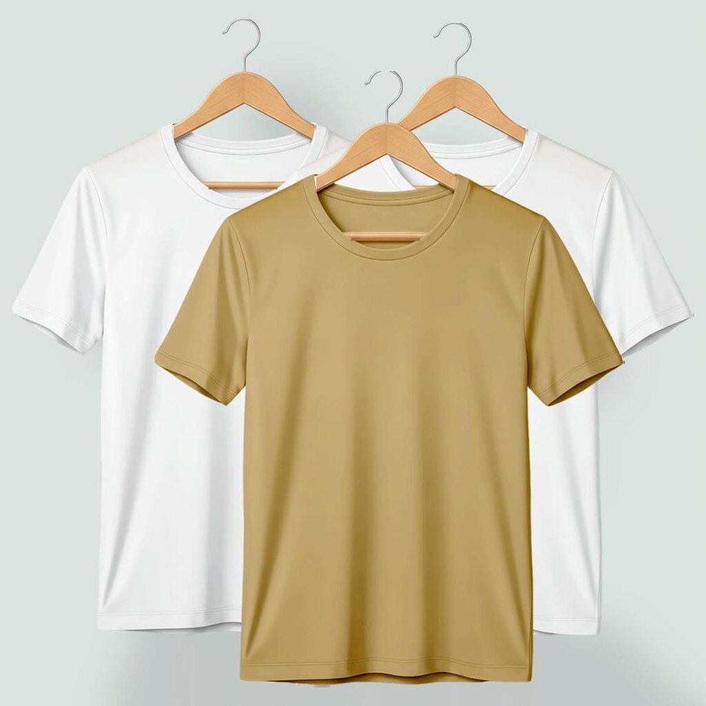 Kit 3 Camisetas Masculina Básica Lisa Algodão Fio 30.1 Gola Careca Combo 3 Camisas Premium Confortáv