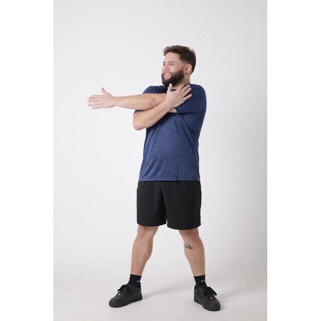 Kit 3 Camisetas Masculina Dry Treino Academia Plus Size