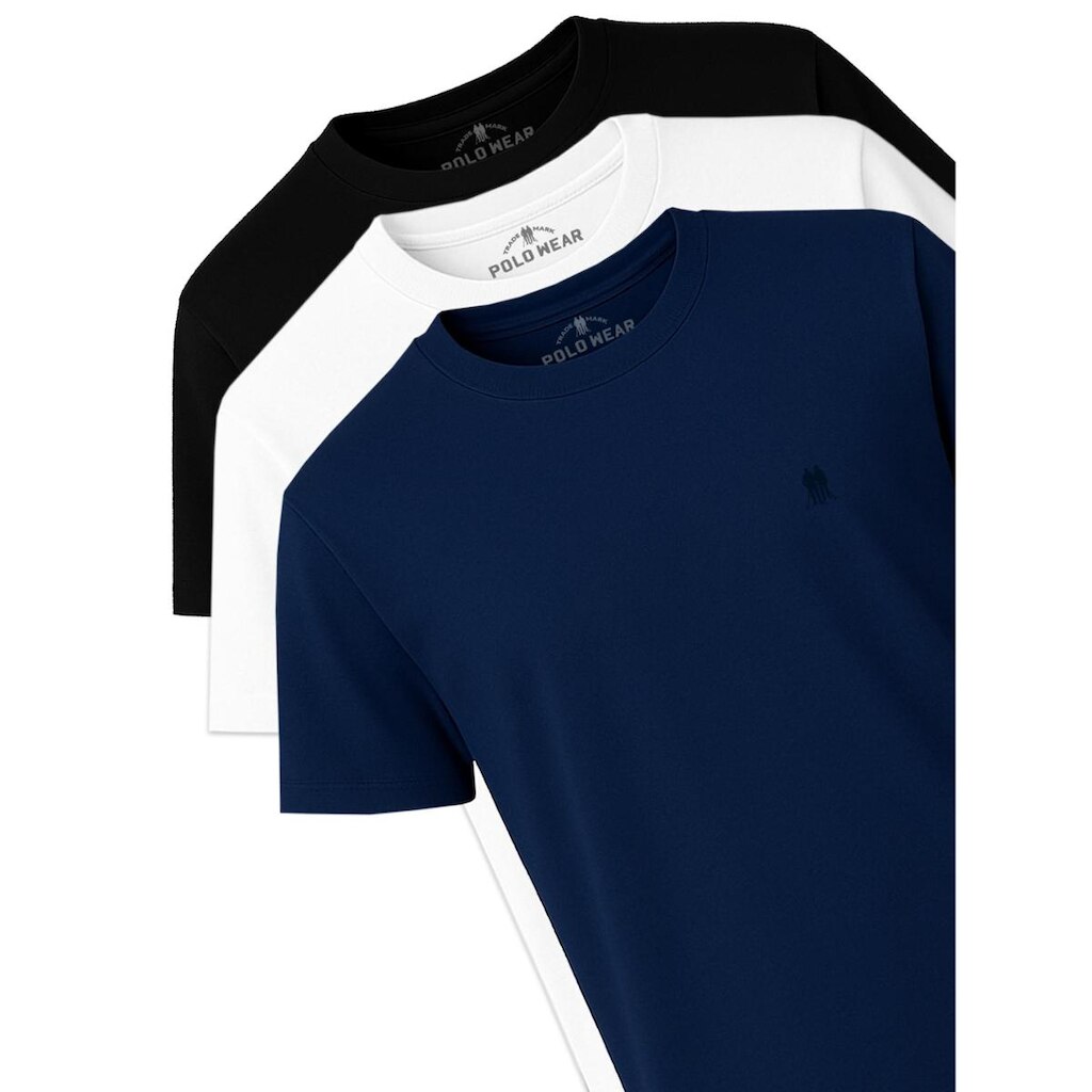 Kit 3 Camisetas Masculinas Premium Polo Wear