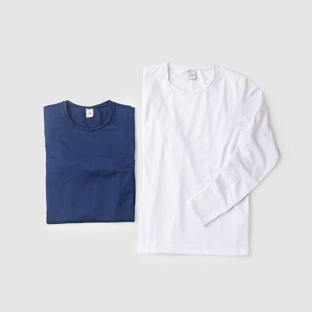 Kit 3 Camisetas Térmicas Adulto Branco