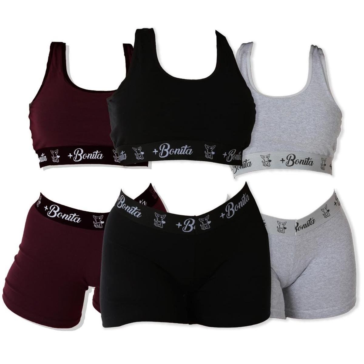 KIT 3 CONJUNTO TOP SHORT ALGODÃO é ruim? KIT 3 CONJUNTO TOP SHORT ALGODÃO é boa?