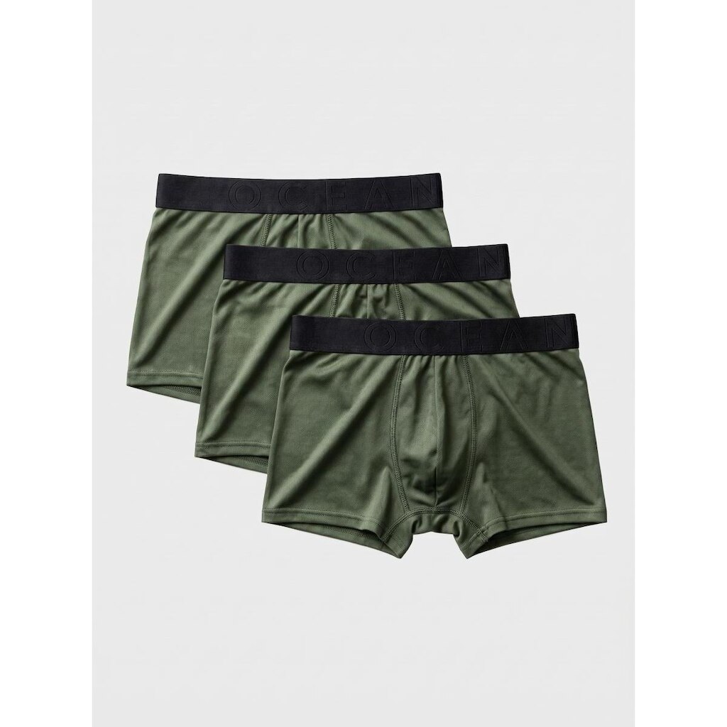 Kit 3 Cueca Boxer Oceano Dry Eco Sense 44965