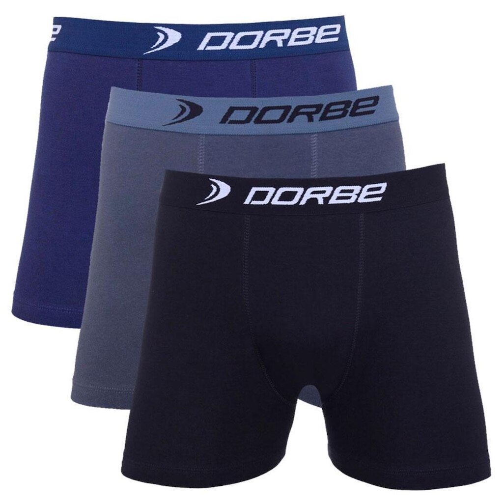 Kit 3 Cuecas Boxer Algodão