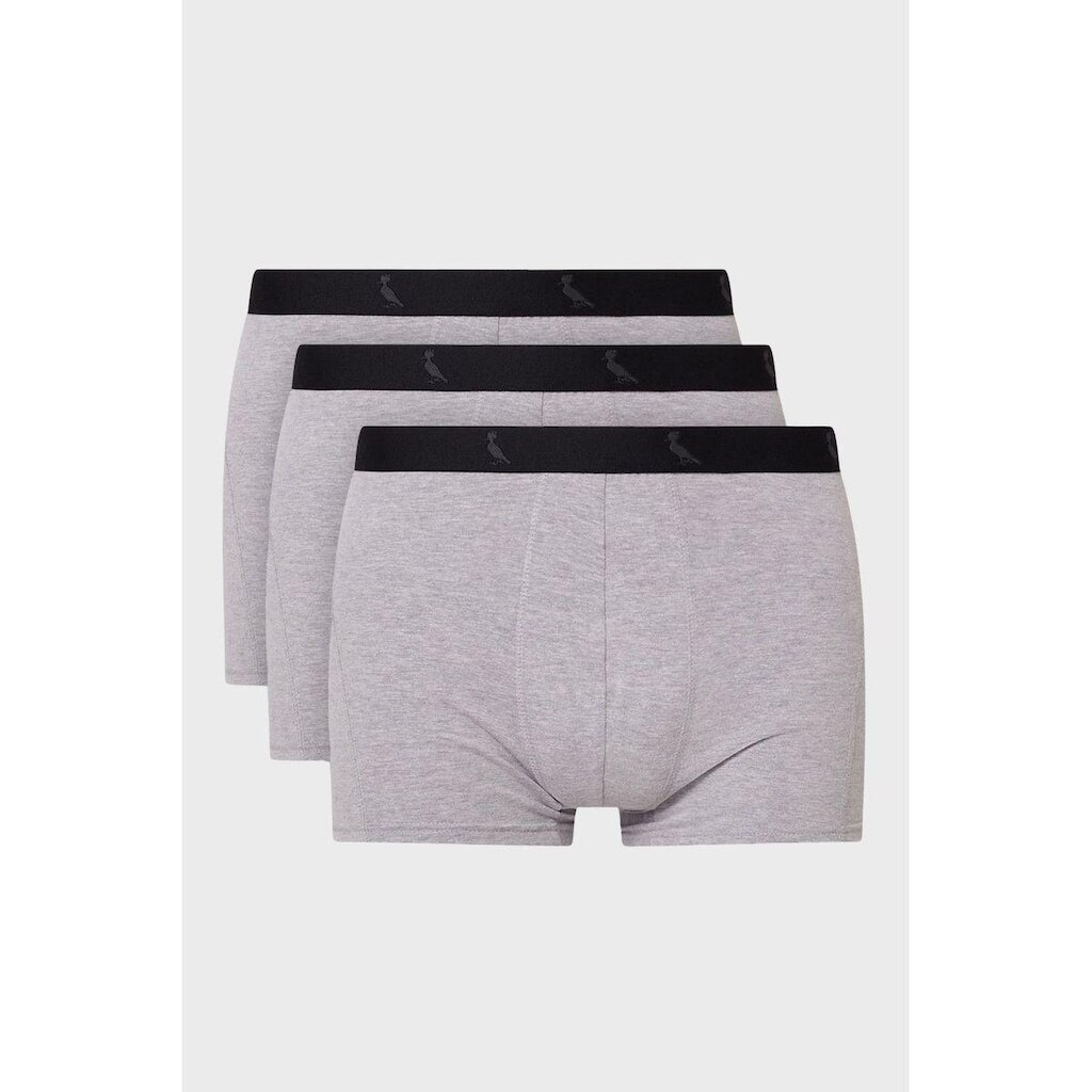 Kit 3 Cuecas Boxer Básicas Reserva Monocromática